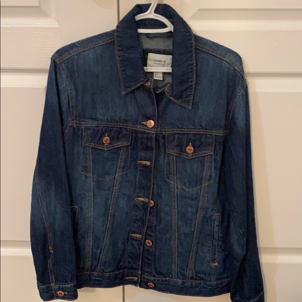 Dark Denim Jean Jacket